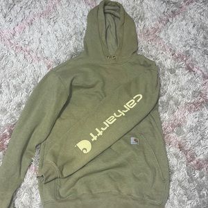 Carhartt Olive Green Hoodie